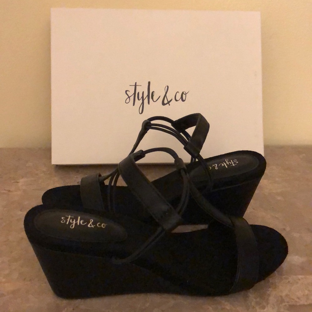 Black heels